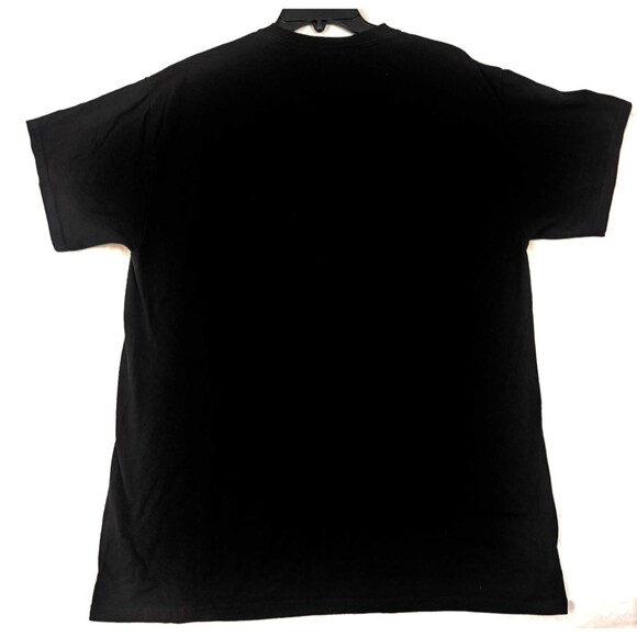 Big Splash Burgers Men’s Large Black Graphic T-Shirt Gildan DryBlend Surf Wave - Picture 2 of 6